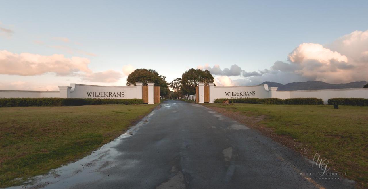 Endless Vineyards At Wildekrans Wine Estate Guest House Botrivier Exterior photo