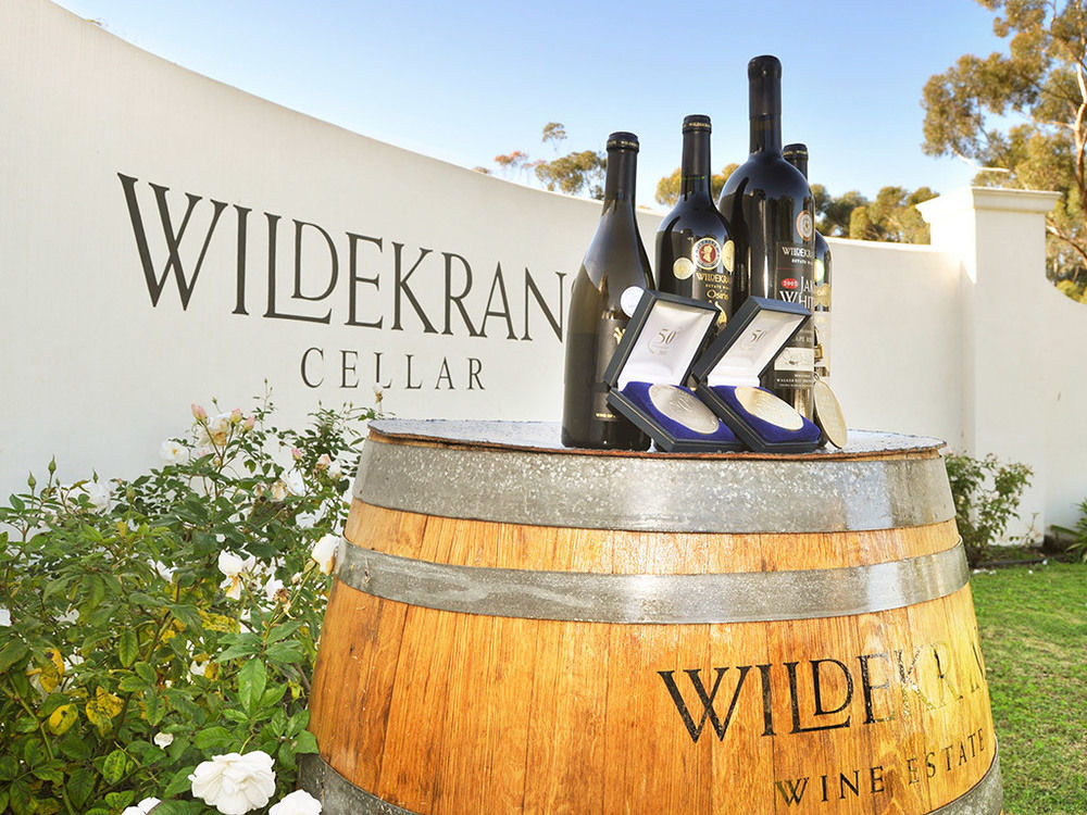 Endless Vineyards At Wildekrans Wine Estate Guest House Botrivier Exterior photo